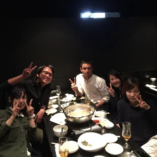 懇親会